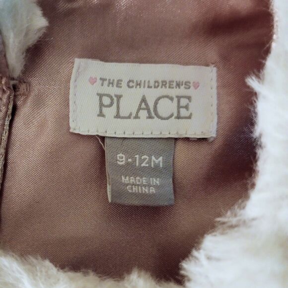 Childrens Place Pink Holiday Photo Shoot Dress sz 9-12M Girls - Picture 6 of 6